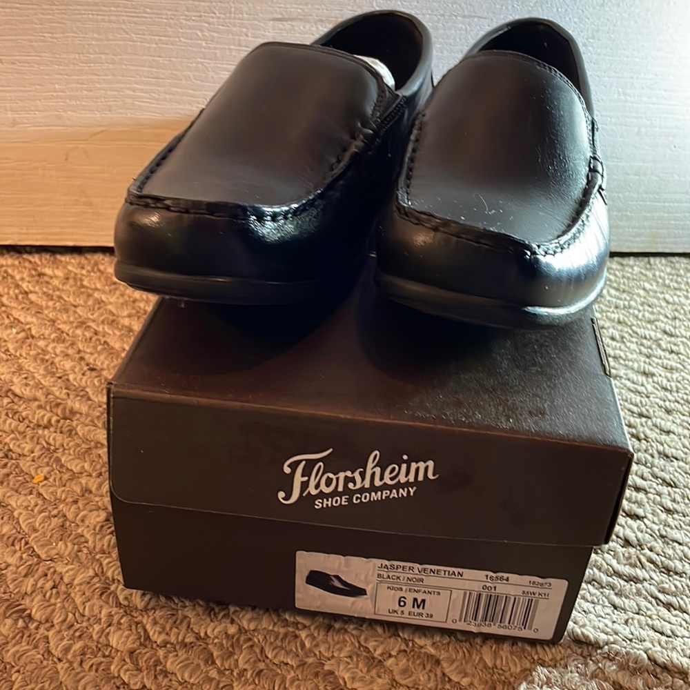 Florsheim Jasper Venetian Black- size 6M